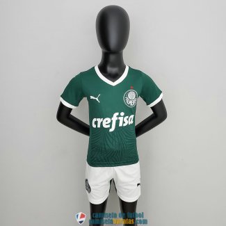 Camiseta Palmeiras Ninos Primera Equipacion 2022/2023