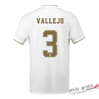 Camiseta Real Madrid Primera Equipacion 3#VALLEJO 2019-2020