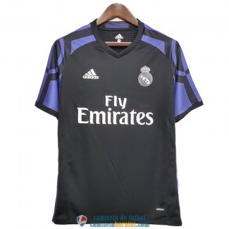 Camiseta Real Madrid Retro Tercera Equipacion 2015 2016