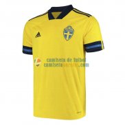 Camiseta Suecia Euro Primera Equipacion 2020