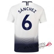 Camiseta Tottenham Hotspur Primera Equipacion 6#SANCHEZ 2018-2019