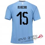 Camiseta Uruguay Primera Equipacion 15#M.VECINO 2018