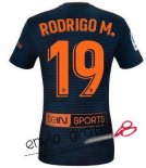Camiseta Valencia Segunda Equipacion 19#RODRIGO M. 2018-2019