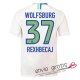 Camiseta VfL Wolfsburg Segunda Equipacion 37#REXHBECAJ 2018-2019