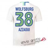 Camiseta VfL Wolfsburg Segunda Equipacion 38#AZZAOUI 2018-2019
