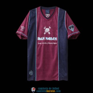 Camiseta West Ham United x Iron Maiden Retro Red 2011/2012