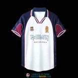 Camiseta West Ham United x Iron Maiden Retro White 1999/2001