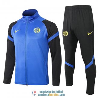 Inter Milan Chaqueta Blue + Pantalon Black 2020/2021
