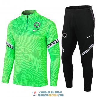 Nigeria Sudadera De Entrenamiento Green + Pantalon 2020/2021