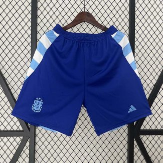 Pantalon Corto Argentina Segunda Equipacion 2024/2025