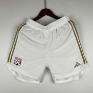 Pantalon Corto Olympique Lyonnais Primera Equipacion 2023/2024