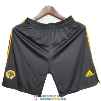 Pantalon Corto Wolves Black 2020/2021