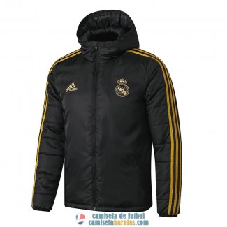 Real Madrid Chaqueta De Invierno Black Golden 2020/2021