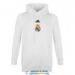 Real Madrid Sudadera Capucha White 2020/2021
