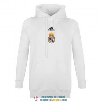 Real Madrid Sudadera Capucha White 2020/2021