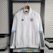 Alemania Chaqueta Rompevientos White II 2023/2024