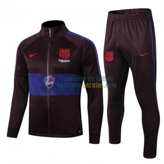 Barcelona Chaqueta Purple + Pantalon 2019-2020