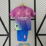 Camiseta AC Milan Ninos Tercera Equipacion 2023/2024