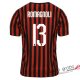 Camiseta AC Milan Primera Equipacion 13#ROMAGNOLI 2019-2020