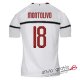 Camiseta AC Milan Segunda Equipacion 18#MONTOLIVO 2018-2019