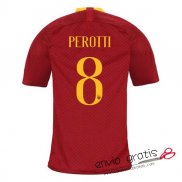 Camiseta AS Roma Primera Equipacion 8#PEROTTI 2018-2019