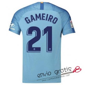 Camiseta Atletico de Madrid Segunda Equipacion 21#GAMEIRO 2018-2019