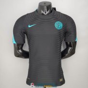 Camiseta Authentic Inter Milan Training Black 2021/2022