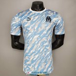 Camiseta Authentic Olympique Marseille Tracksuit Blue 2021/2022