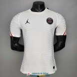 Camiseta Authentic PSG x Jordan Tracksuit White 2021/2022 Camiseta Authentic PSG x Jordan Tracksuit White 2021/2022