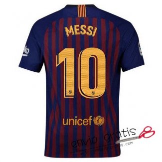 Camiseta Barcelona Primera Equipacion 10#MESSI 2018-2019