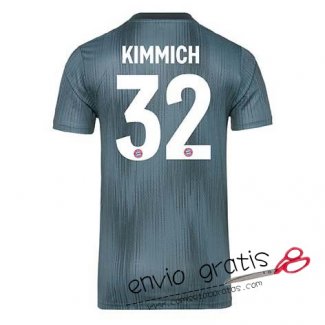 Camiseta Bayern Munich Tercera Equipacion 32#KIMMICH 2018-2019