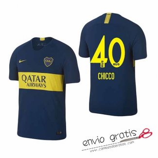 Camiseta Boca Juniors Primera Equipacion 40#CHICCO 2018-2019