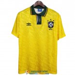 Camiseta Brasil Retro Primera Equipacion 1991 1993