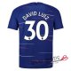 Camiseta Chelsea Primera Equipacion 30#DAVID LUIZ 2018-2019
