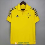 Camiseta Cruzeiro Polo Yellow 2021/2022