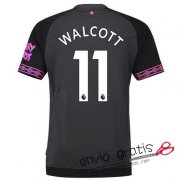 Camiseta Everton Segunda Equipacion 11#WALCOTT 2018-2019