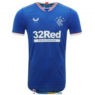 Camiseta Glasgow Rangers Primera Equipacion 2020/2021