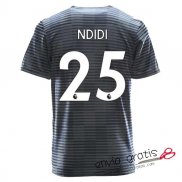 Camiseta Leicester City Segunda Equipacion 25#NDIDI 2018-2019