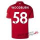 Camiseta Liverpool Primera Equipacion 58#WOODBURN 2018-2019