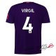Camiseta Liverpool Segunda Equipacion 4#VIRGIL 2018-2019