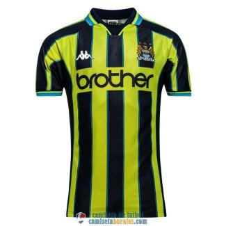 Camiseta Manchester City Retro Primera Equipacion 1998 1999