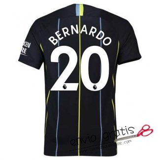 Camiseta Manchester City Segunda Equipacion 20#BERNARDO 2018-2019