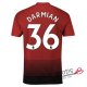 Camiseta Manchester United Primera Equipacion 36#DARMIAN 2018-2019