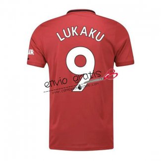 Camiseta Manchester United Primera Equipacion 9 LUKAKU 2019-2020