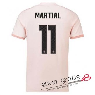 Camiseta Manchester United Segunda Equipacion 11#MARTIAL Cup Printing 2018-2019