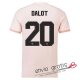 Camiseta Manchester United Segunda Equipacion 20#DALOT Cup Printing 2018-2019