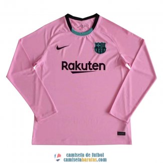 Camiseta Manga Larga Barcelona Tercera Equipacion 2020/2021