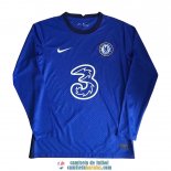 Camiseta Manga Larga Chelsea Primera Equipacion 2020/2021