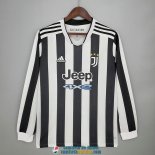 Camiseta Manga Larga Juventus Primera Equipacion 2021/2022
