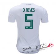 Camiseta Mexico Segunda Equipacion 5#D.REYES 2018